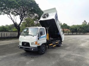 Hyundai Mighty W11S Euro 5 – Xe BEN bửng vát 6 tấn