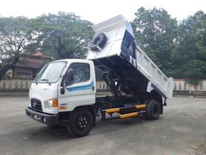Hyundai Mighty W11S - BEN 6 tấn mở bửng