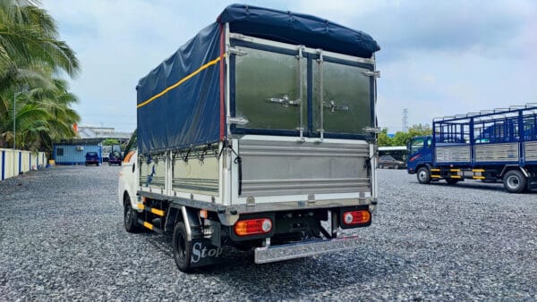 Thùng mui bạt mở 5 bửng & 2 cửa sau