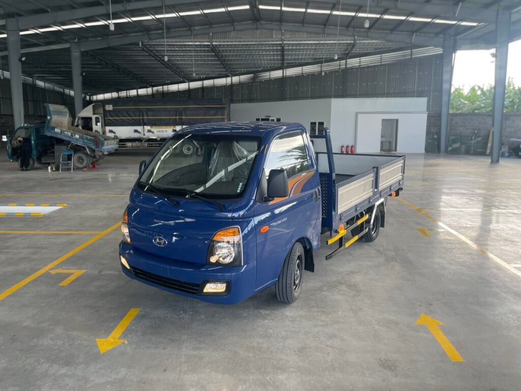 Hyundai New Porter H150 Euro 5 – Xe tải 1.5 tấn thùng lửng