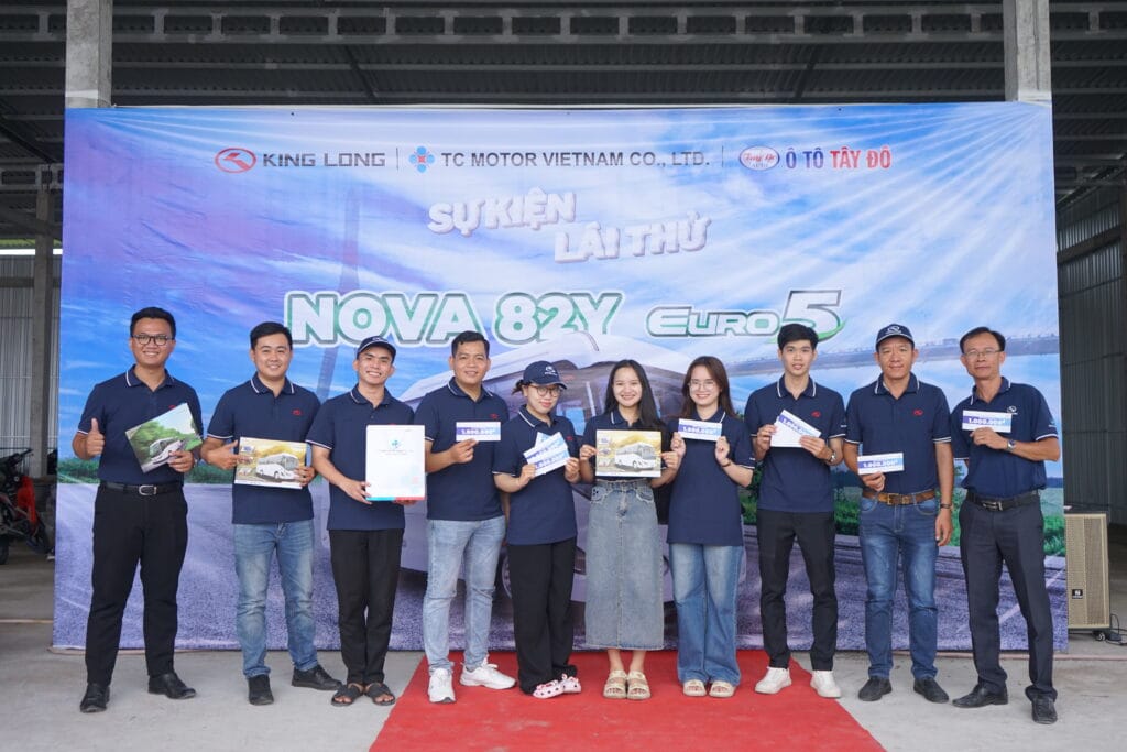 Sự kiện lái thử King Long Nova 82Y Euro 5 tại Cần Thơ – Highlight 25-26/10/2025