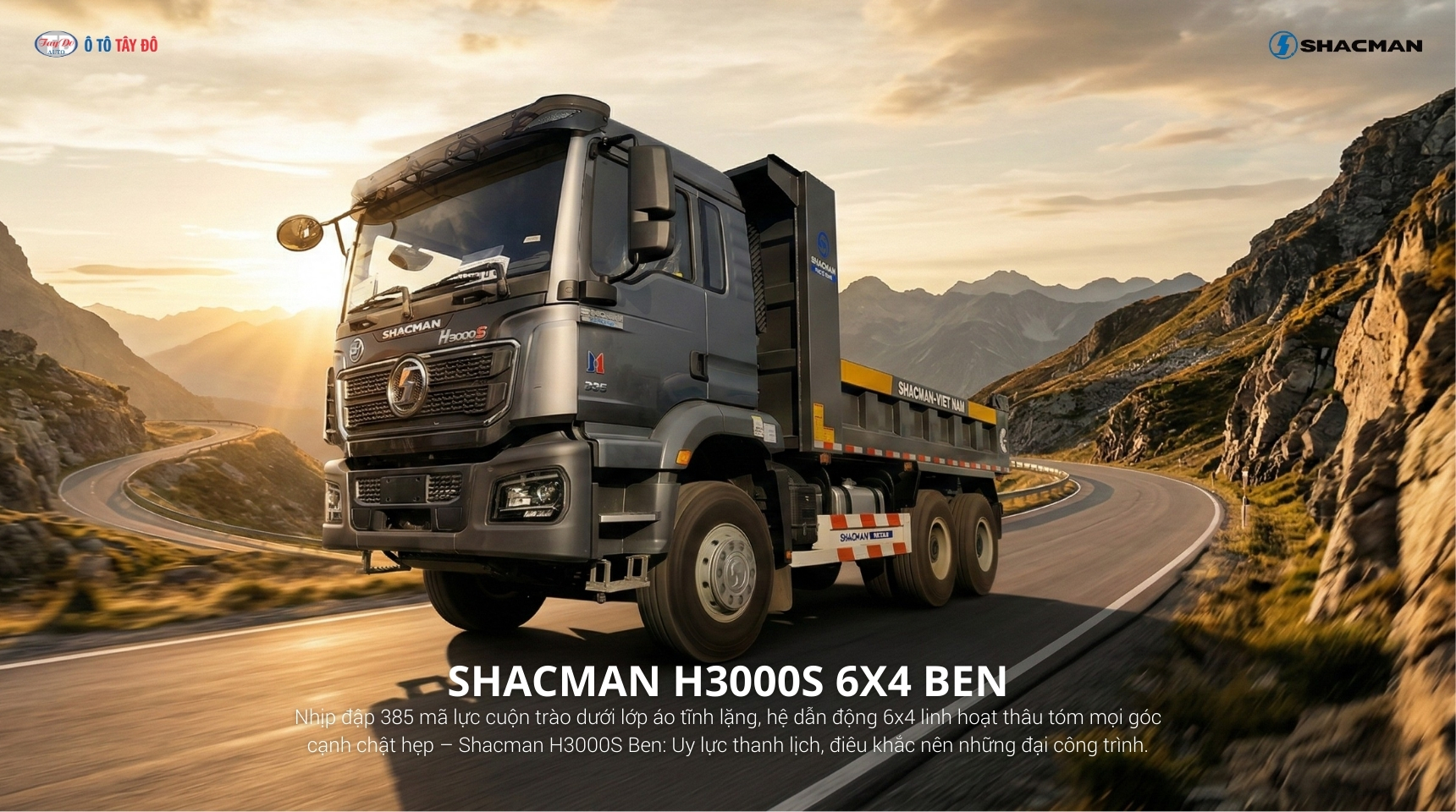 SHACMAN H3000S 6X4 BEN