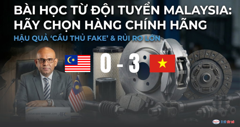 Hình ảnh Datuk Seri Windsor John AFC và phụ tùng xe thương mại chính hãng Ô Tô Tây Đô - Bài học từ vụ AFC xử thua Malaysia