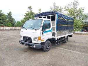 Xe Tải Hyundai Mighty W750/PMA-TMB-TC – Tải Trọng 3.45 Tấn, Thùng Mui Bạt