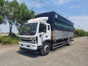 Xe Tải DONGFENG CAPTAIN C Thùng Mui Bạt Bửng Nhôm 9.15 Tấn