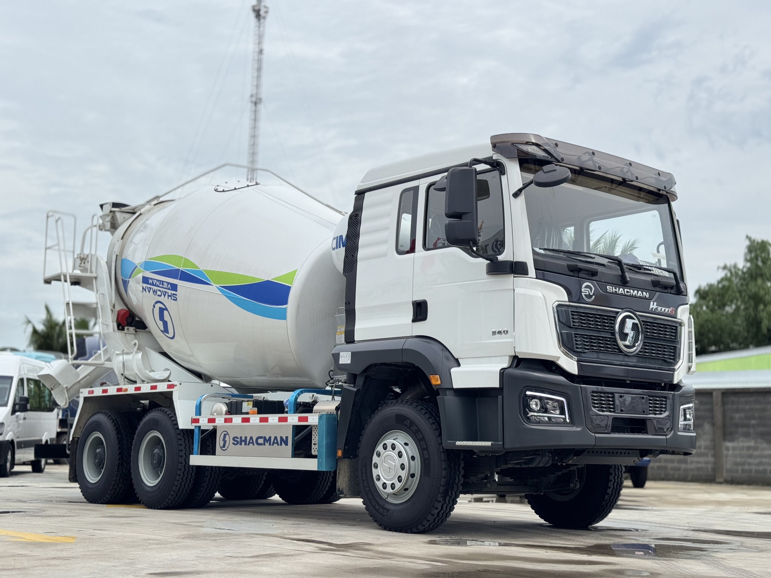 Xe Trộn Bê Tông SHACMAN H3000S 6×4