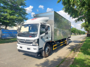 Xe Tải Dongfeng Captain-C Thùng Kín Tiêu Chuẩn 2 Cửa - Tải Trọng 9.1 Tấn, Thùng Dài 7.1m