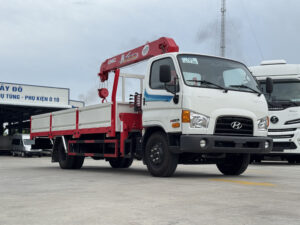Xe Cẩu Hyundai Mighty W11XL 5 Tấn - Gắn Cẩu UNIC V340 Nhập Khẩu