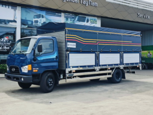 Xe Tải Hyundai Mighty W11SL Thùng Mui Bạt Kèo Đà Lạt - Tải Trọng 6.6 Tấn