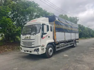 Xe Tải JAC DAWOS Thùng Bửng Nhôm Đầu Thấp - Tải Trọng 8.7 Tấn Thùng Dài 8.2M