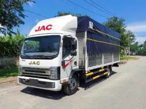 Xe Tải JAC N250SL E5 Thùng Mui Bạt Tiêu Chuẩn Kèo Đà Lạt - Tải Trọng 2.495 Tấn