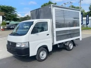 Xe tải Suzuki Super Carry Pro thùng kín cánh dơi ngoại thất
