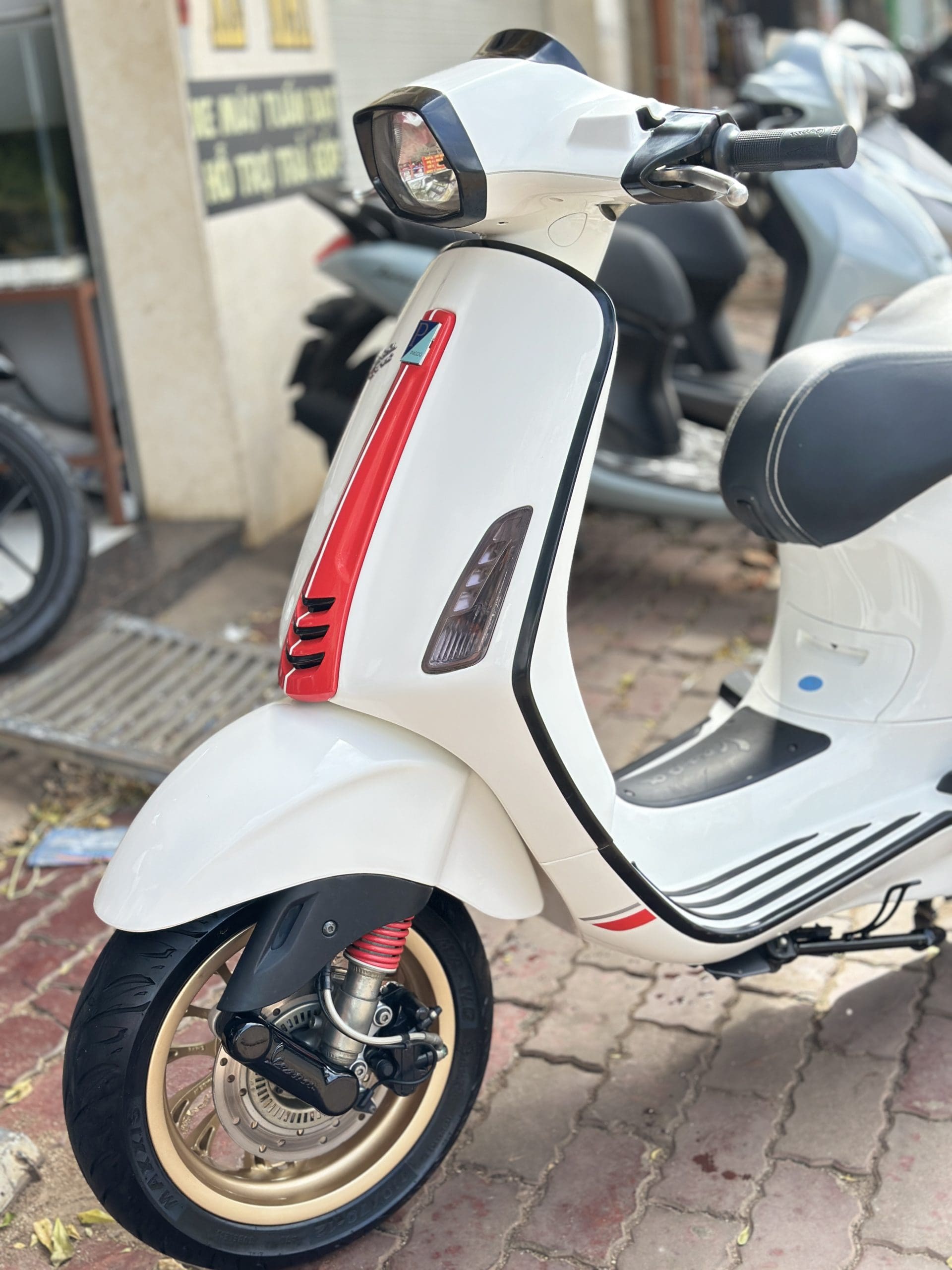 Vespa Spint 2018 Máy iGet Vespa 2018 Máy iGet Phanh Abs Xe Zin Keng