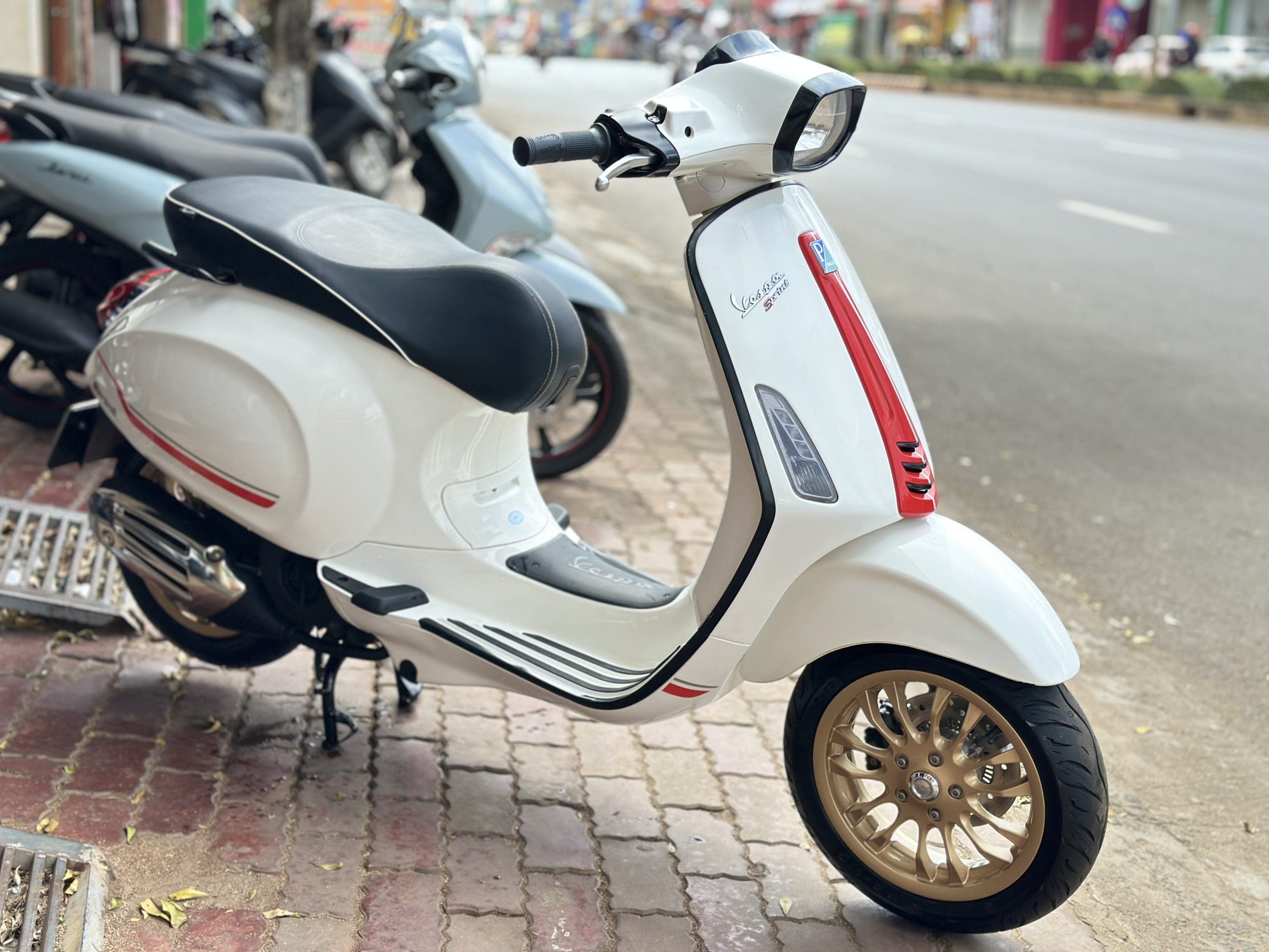 Vespa Spint 2018 Máy iGet Vespa 2018 Máy iGet Phanh Abs Xe Zin Keng