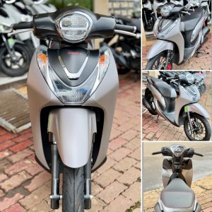 Honda SH Mode 2024 xám bạc tổng hợp hình ảnh thực tế