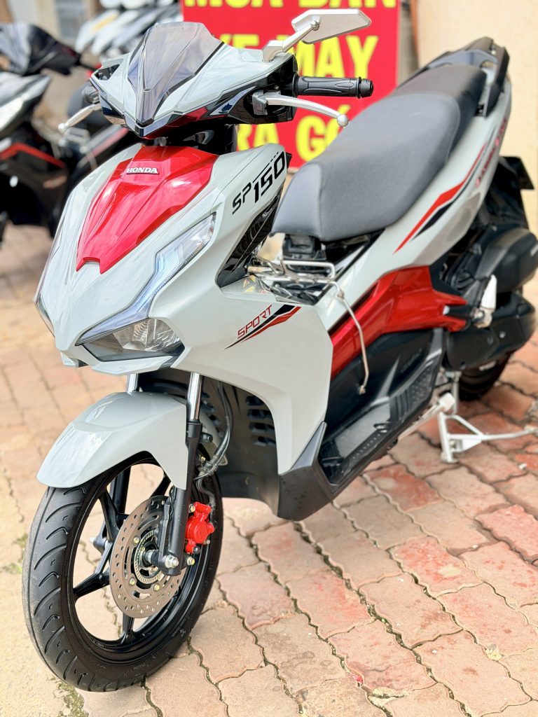 Air Blade 150 ABS xám xi măng toàn thân bên hông