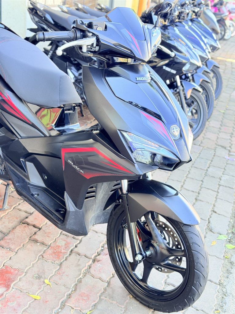 AB 125 2019 cũ đen nhám sọc đỏ tại Xe Tuấn Đạt Buôn Ma Thuột - ảnh 5