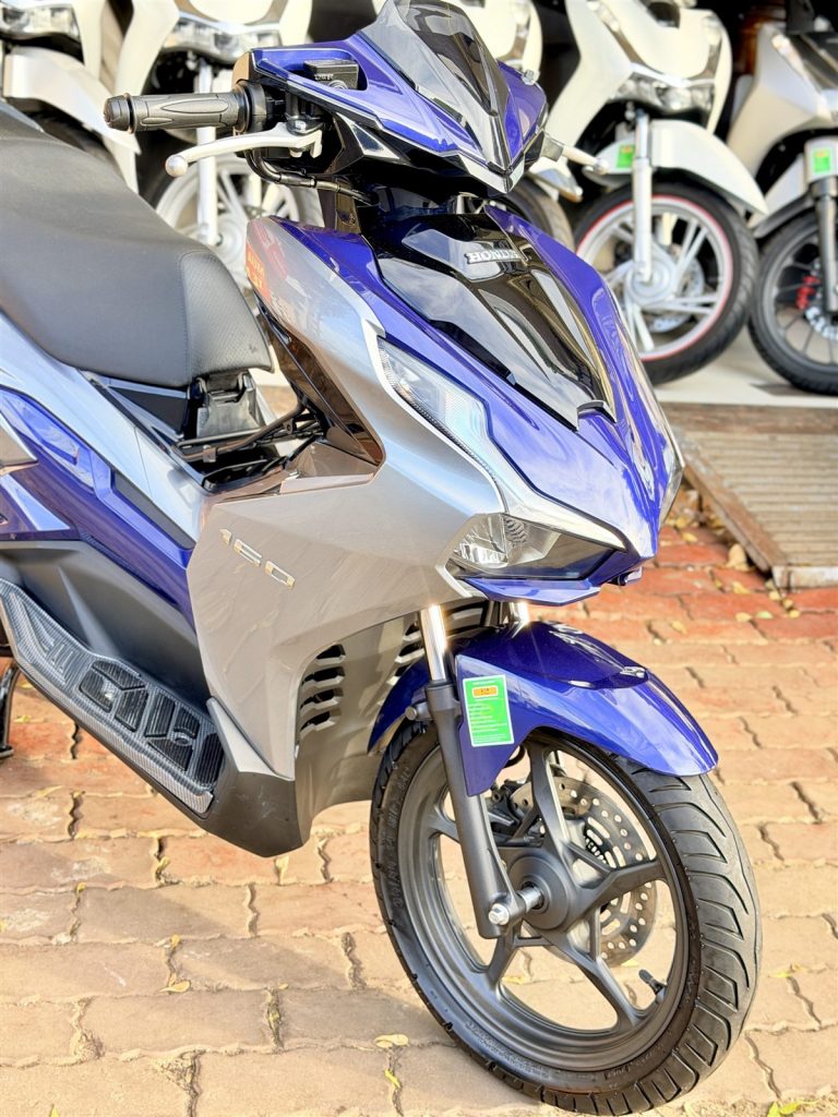 AB 160 2025 cũ phanh ABS bạc xanh tại Xe Tuấn Đạt Buôn Ma Thuột - ảnh 10