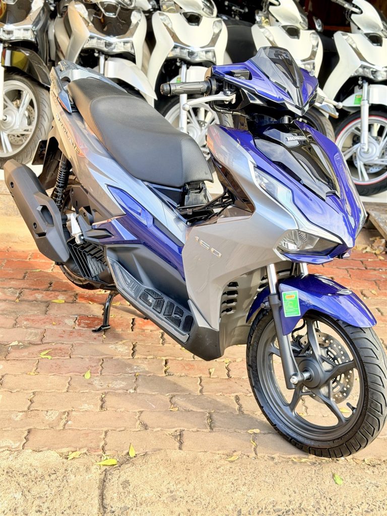 AB 160 2025 cũ phanh ABS bạc xanh tại Xe Tuấn Đạt Buôn Ma Thuột - ảnh 9
