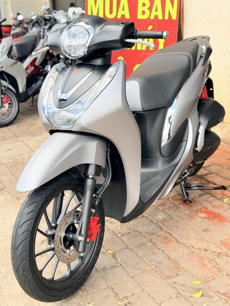 Honda SH Mode 2022 cũ xám lông chuột heo dầu đỏ tại Xe Tuấn Đạt
