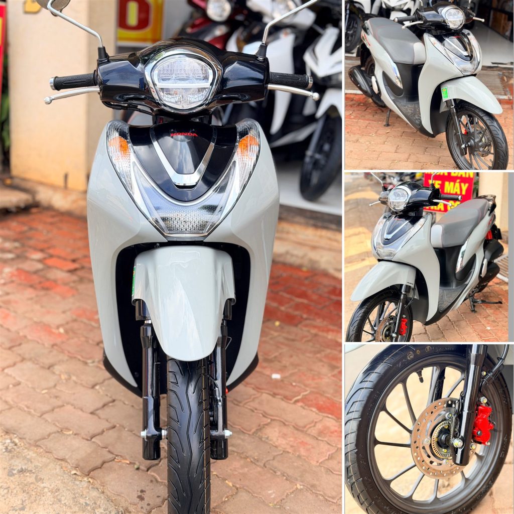 SH Mode 2025 cũ phanh ABS xám xi măng tổng hợp hình ảnh thực tế