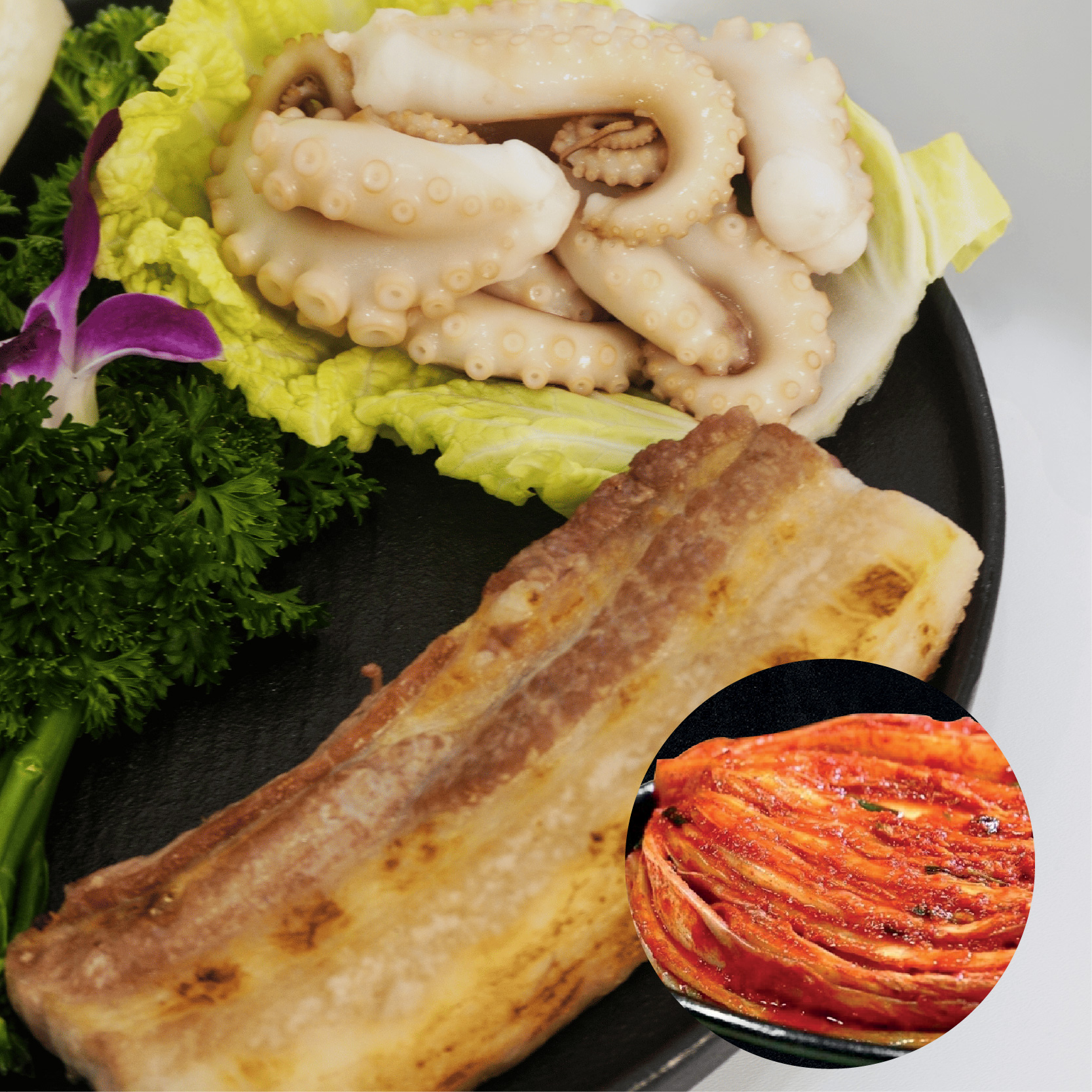 Combo ba rọi & Bạch tuộc - 260gr