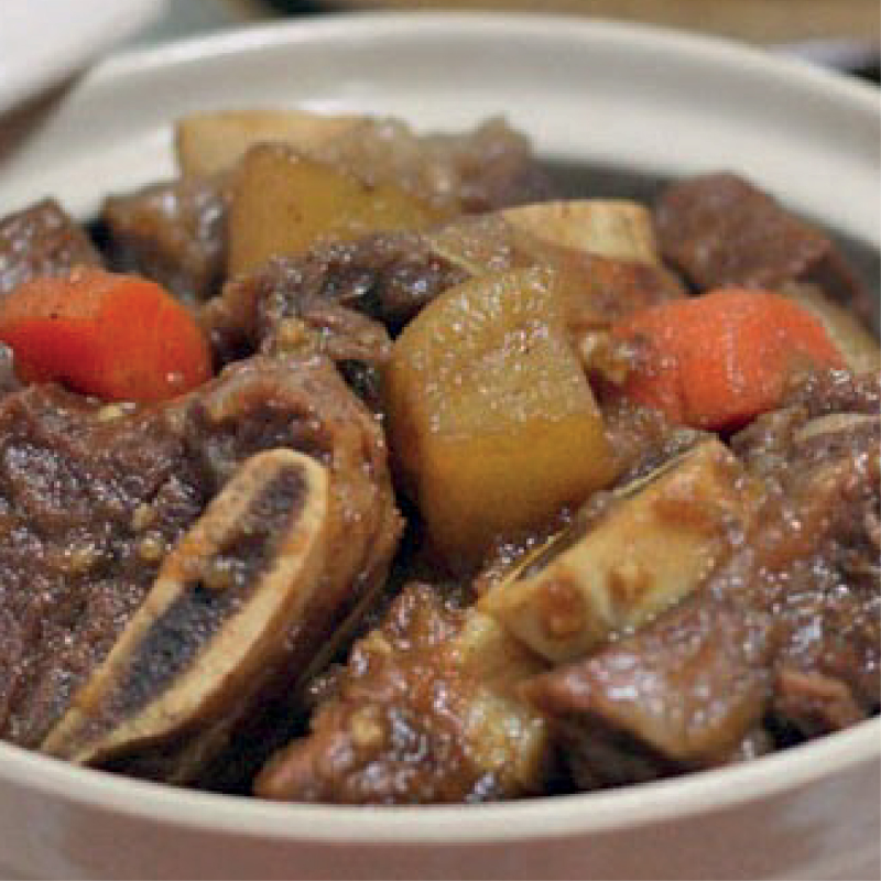 Sườn bò hầm